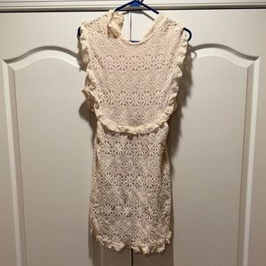 BP Cream Lace Dress